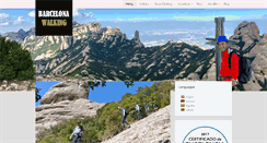 Desktop Screenshot of barcelonawalking.net